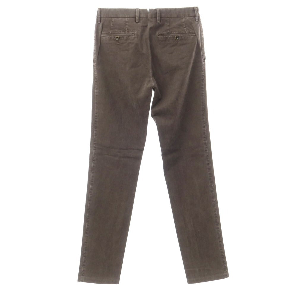 [Used] PT01 BEAMS F special order cotton casual slacks pants, taupe color [46] [Condition rank C] [Men&