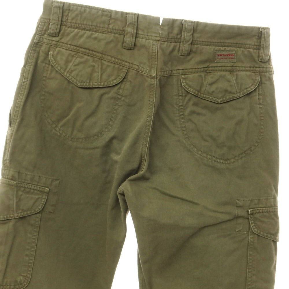 [Used] GTA TWISTED Cotton Cargo Pants Olive [44] [Condition Rank C] [Men&