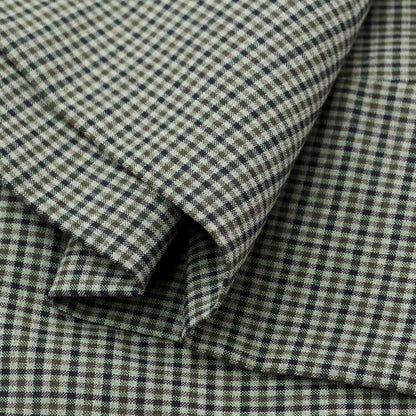 [Used] PT TORINO TREDICI Wool Check Casual Slacks Pants Gray x Black x Olive [48] [Condition Rank A] [Men&