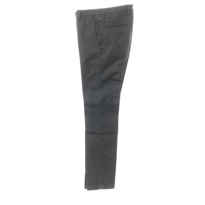 [Used] INCOTEX Cotton Herringbone Casual Slacks Pants Gray [31] [Condition Rank B] [Men&