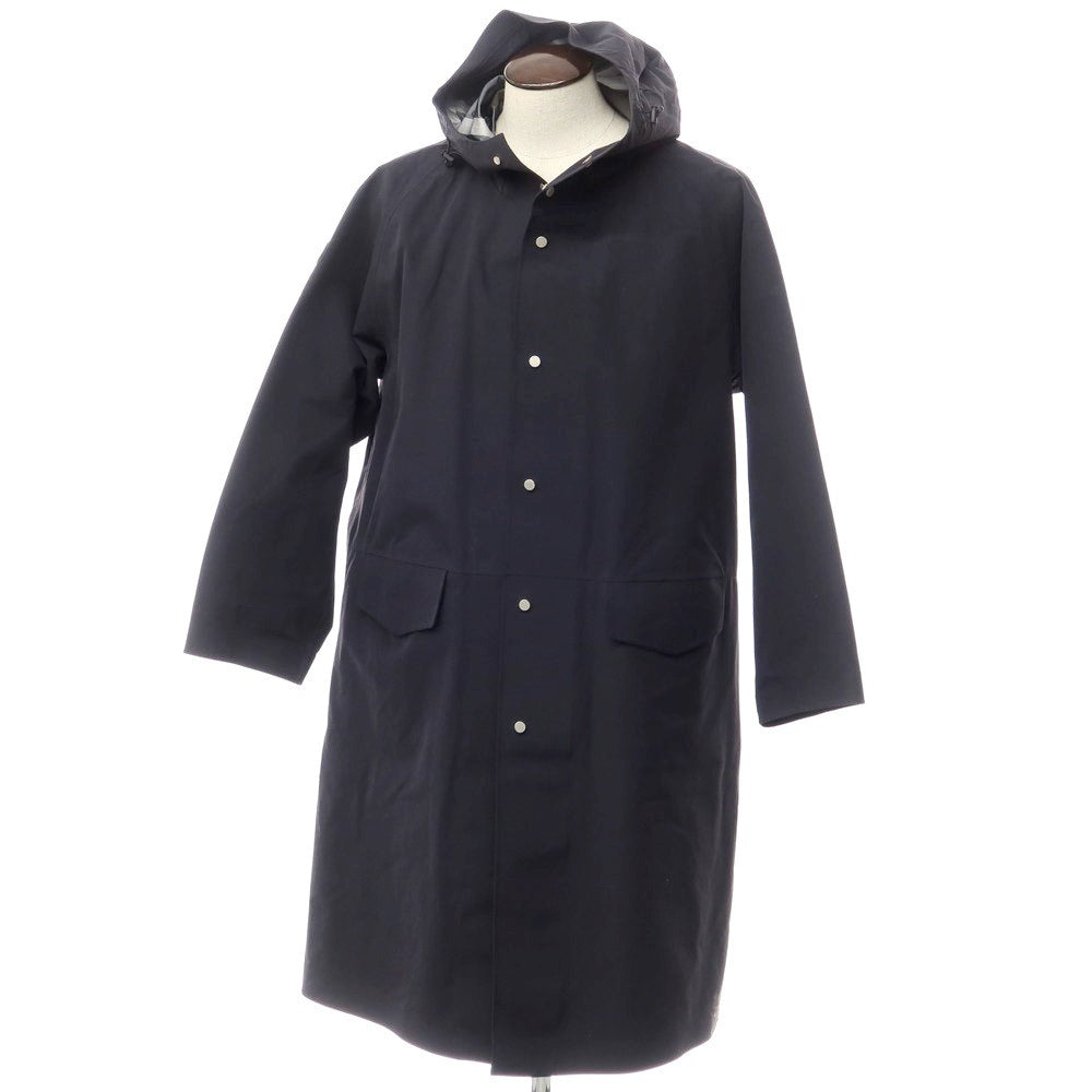 [Used] Yeti Nylon Oversized Hooded Coat Navy [Size L] [NVY] [S/S/A/W] [Condition Rank C] [Men&