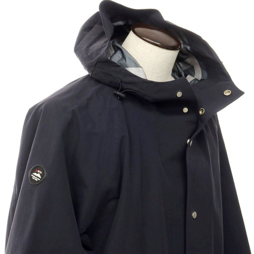 [Used] Yeti Nylon Oversized Hooded Coat Navy [Size L] [NVY] [S/S/A/W] [Condition Rank C] [Men&