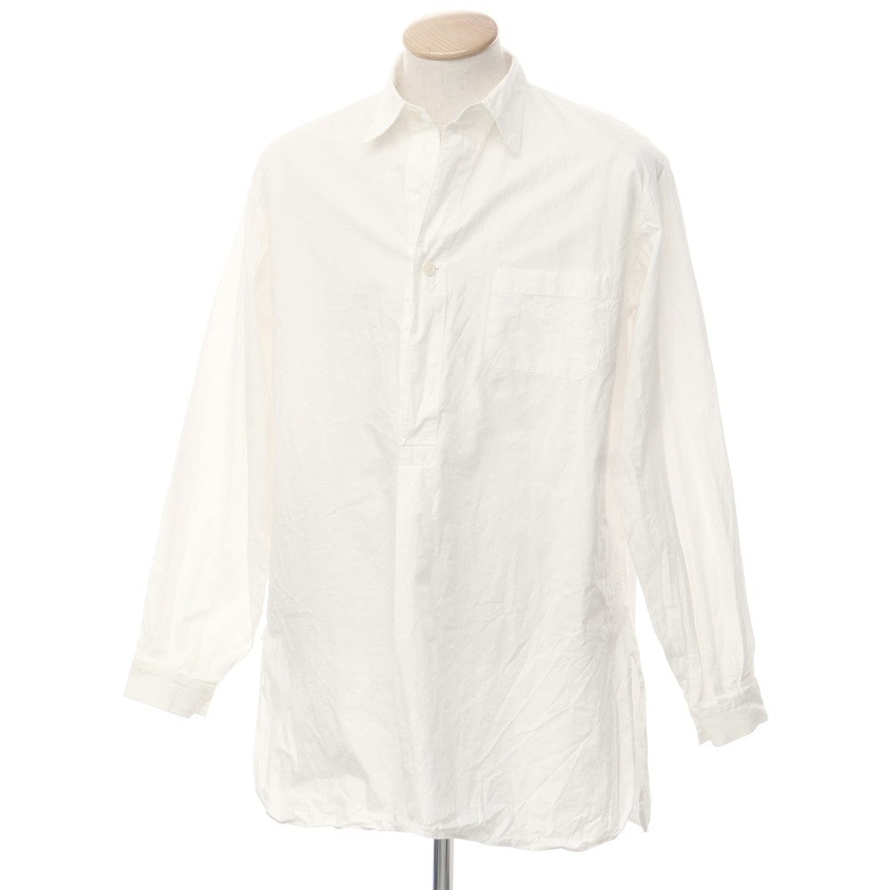 [Used] Master &amp;amp; Co. Cotton Linen Pullover Shirt White [1] [Condition Rank C] [Unisex]
 [BPD]