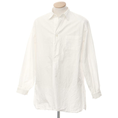 [Used] Master &amp;amp; Co. Cotton Linen Pullover Shirt White [1] [Condition Rank C] [Unisex]
 [BPD]