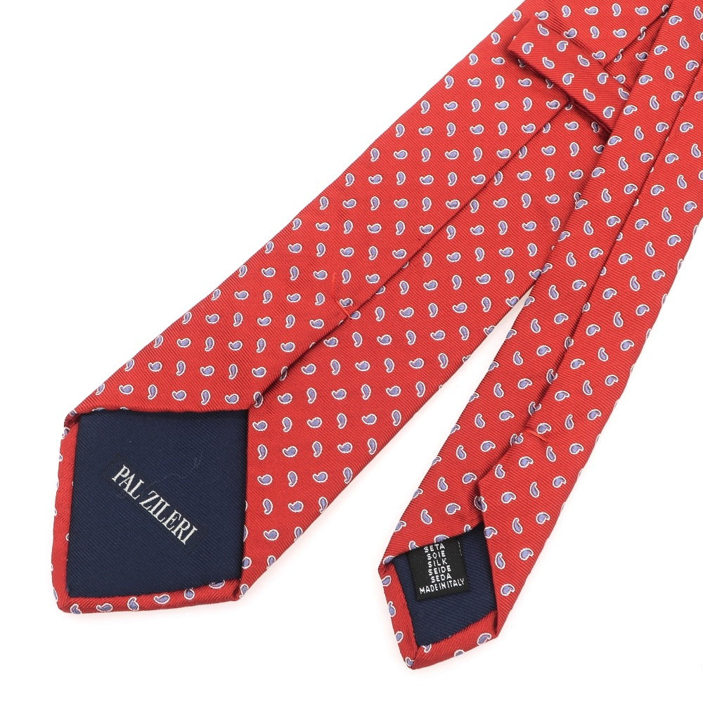 [Used] Pal Zileri Silk Small Pattern Tie Red [Condition Rank B] [Men&