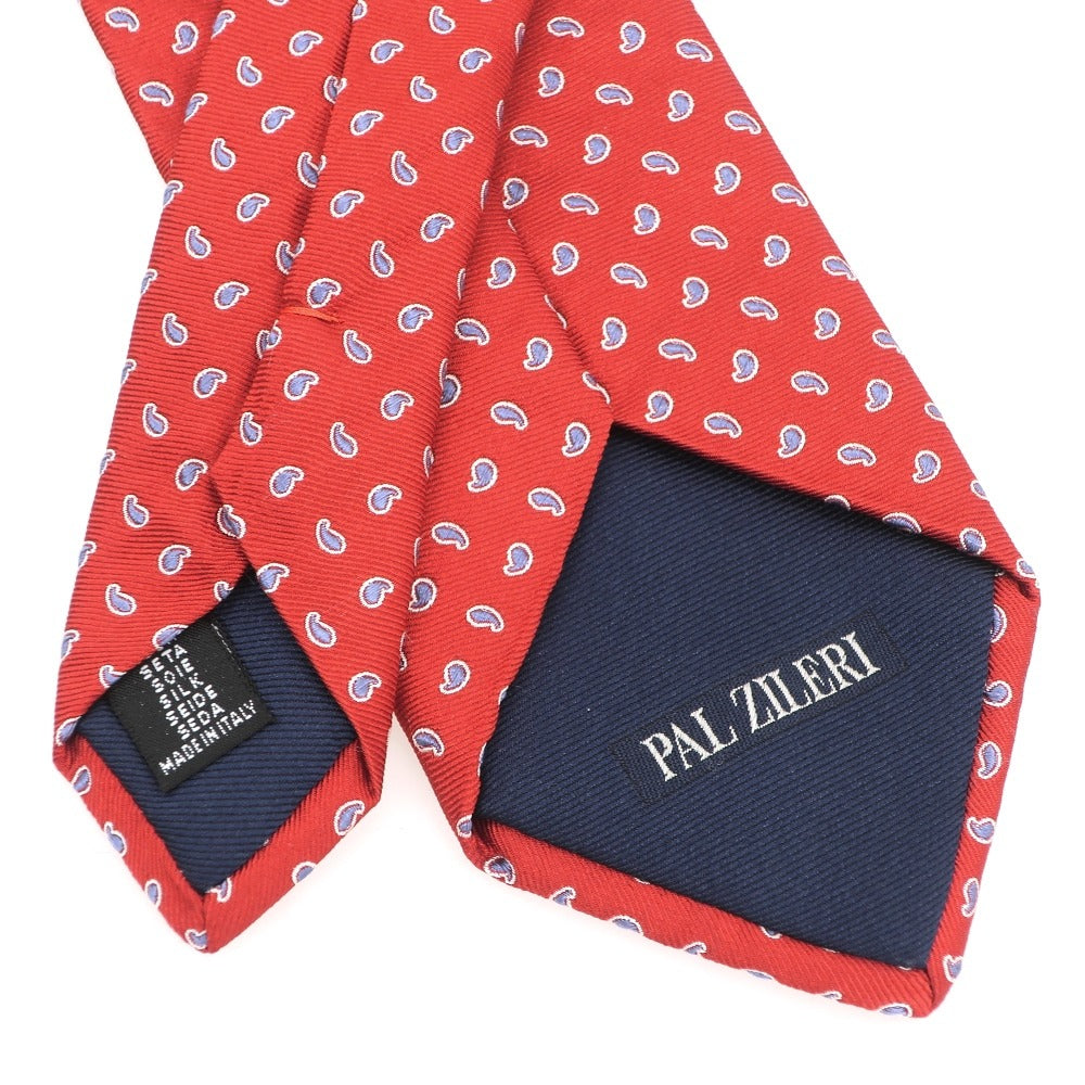 [Used] Pal Zileri Silk Small Pattern Tie Red [Condition Rank B] [Men&