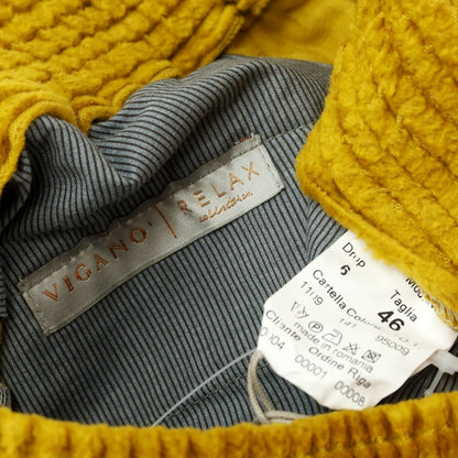 [Used] VIGANO Cotton Corduroy Pants Mustard [Size 46] [YEL] [A/W] [Condition Rank A] [Men&