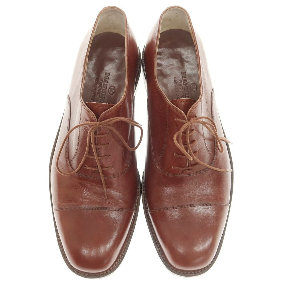 [Used] MANNINA Straight Tip Dress Shoes Brown [Size 40.5] [BRW] [S/S/A/W] [Condition Rank C] [Men&