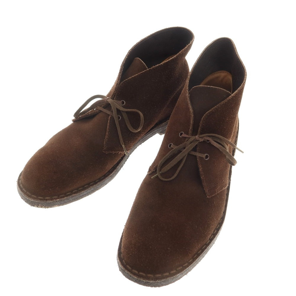 [Used] Clarks Suede Desert Boots Brown [Size 8 1/2] [BRW] [S/S/A/W] [Condition Rank C] [Men&