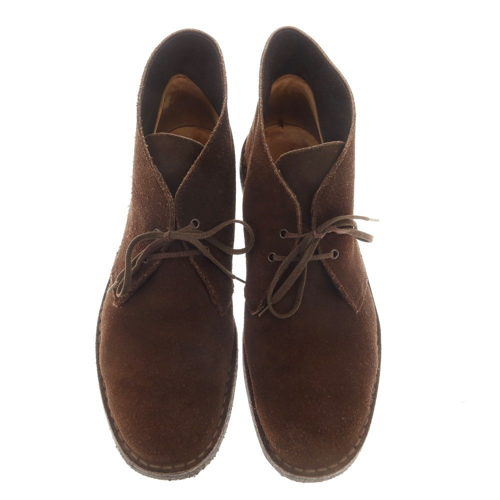 [Used] Clarks Suede Desert Boots Brown [Size 8 1/2] [BRW] [S/S/A/W] [Condition Rank C] [Men&