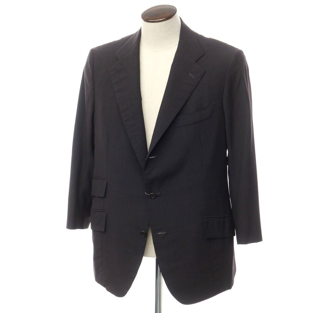 [Used] SARTORIA SABINO wool 3B tailored jacket, charcoal [No size indicated (L)] [Condition rank: D] [Men&