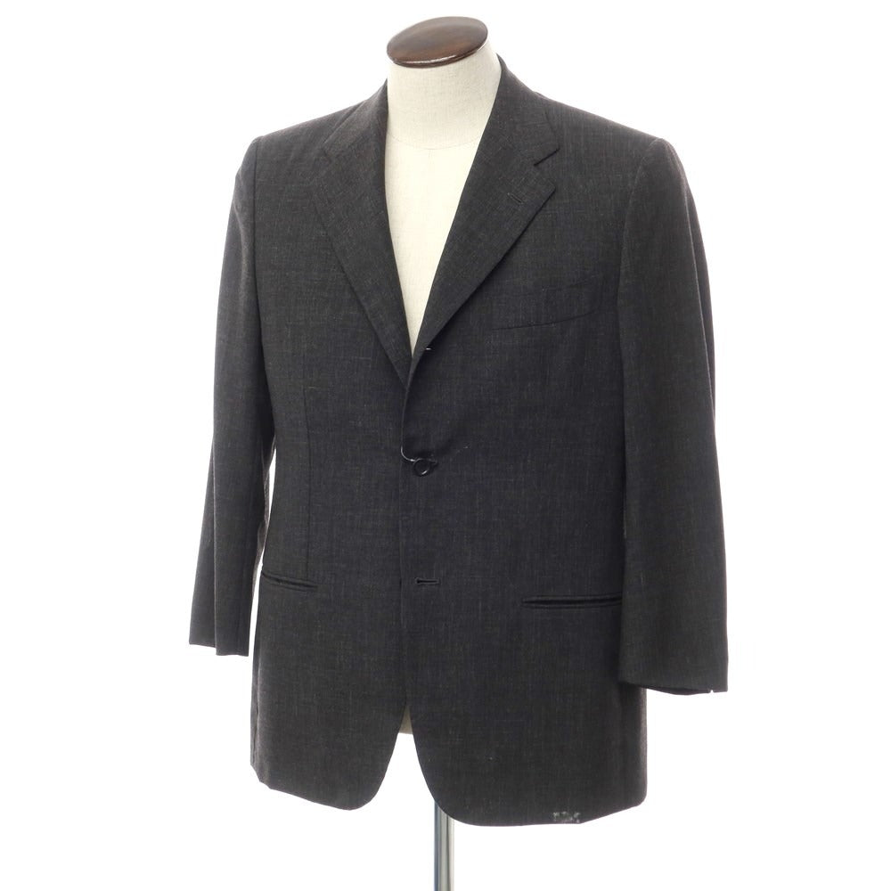 [Used] Sartoria Attolini TIE YOUR TIE custom wool tailored jacket, dark grey [50] [Condition: C] [Men&