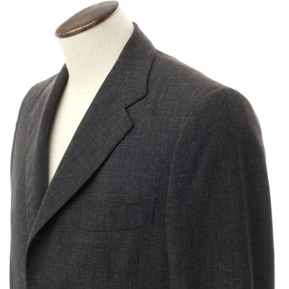 [Used] Sartoria Attolini TIE YOUR TIE custom wool tailored jacket, dark grey [50] [Condition: C] [Men&