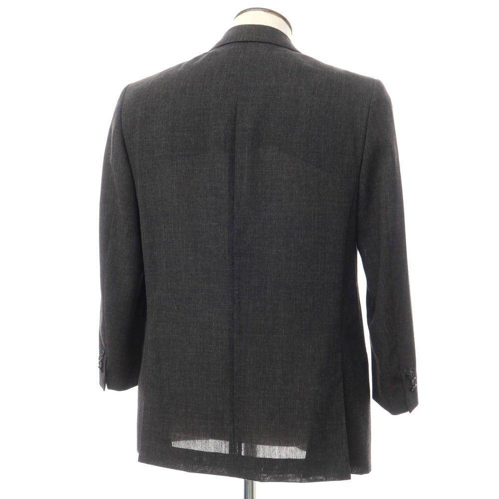 [Used] Sartoria Attolini TIE YOUR TIE custom wool tailored jacket, dark grey [50] [Condition: C] [Men&