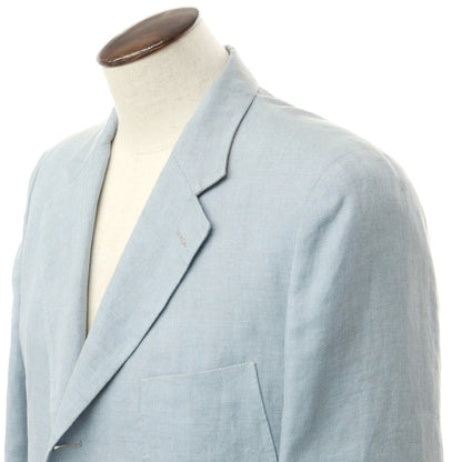 [Used] Loro Piana Linen Casual Jacket Light Blue [50] [Condition Rank D] [Men&