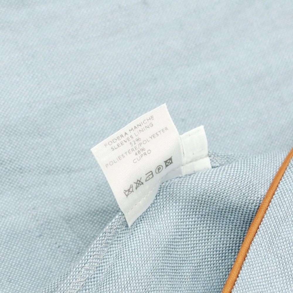 [Used] Loro Piana Linen Casual Jacket Light Blue [50] [Condition Rank D] [Men&