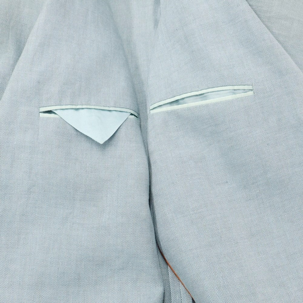 [Used] Loro Piana Linen Casual Jacket Light Blue [50] [Condition Rank D] [Men&