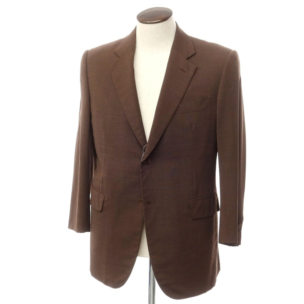 [Used] ARISTOCRATICO Summer Wool Tailored Jacket Brown [48] [Condition Rank C] [Men&