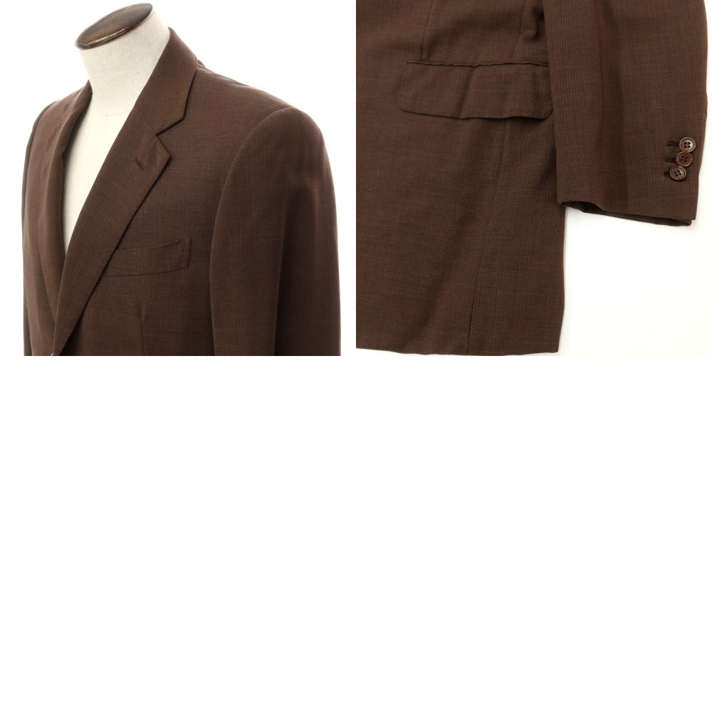 [Used] ARISTOCRATICO Summer Wool Tailored Jacket Brown [48] [Condition Rank C] [Men&