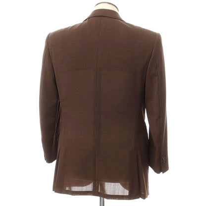 [Used] ARISTOCRATICO Summer Wool Tailored Jacket Brown [48] [Condition Rank C] [Men&