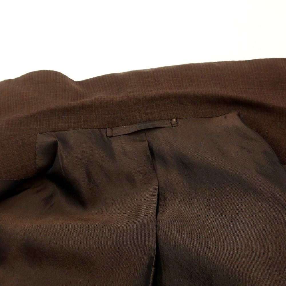 [Used] ARISTOCRATICO Summer Wool Tailored Jacket Brown [48] [Condition Rank C] [Men&