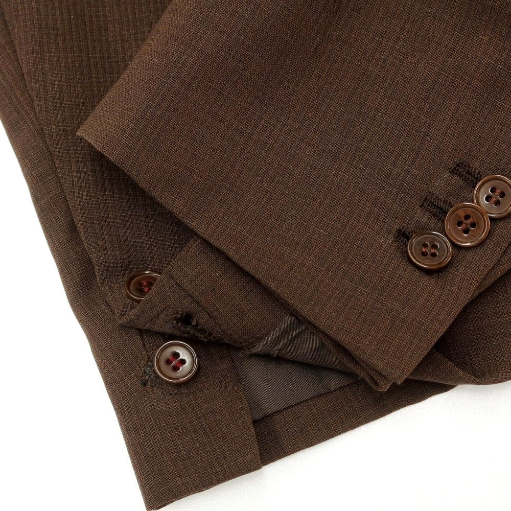 [Used] ARISTOCRATICO Summer Wool Tailored Jacket Brown [48] [Condition Rank C] [Men&