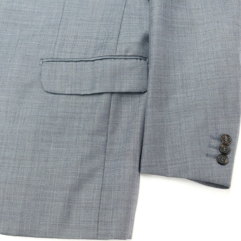 [Used] PIOMBO English wool 3-button suit, grayish blue [48] [Condition: C] [Men&