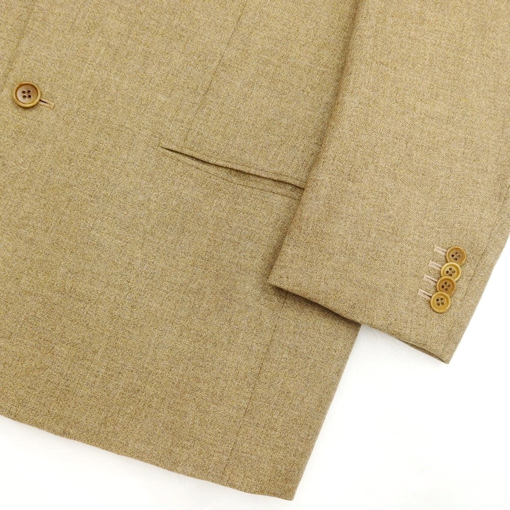 [Used] Kiton Wool Mohair 3-Button Suit, Ocher [50] [Condition Rank D] [Men&