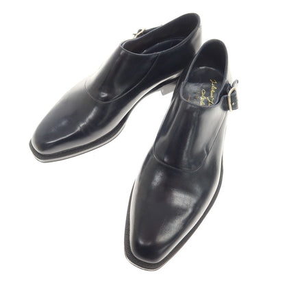 [Used] [Unused] Silvano Lattanzi CAVALLERESCO special order rivegauche single monk dress shoes dark navy [Size 6 1/2] [NVY] [S/S/A/W] [Condition Rank S] [Men&