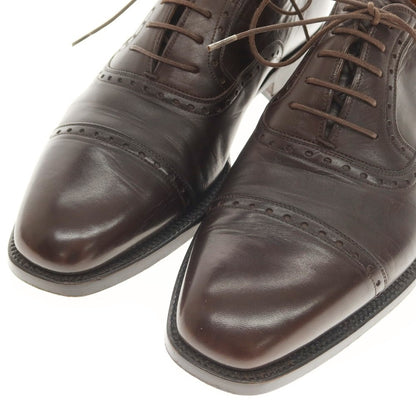 [Used] Stefano Bemer Quarter Brogue Dress Shoes Dark Brown [Size 39 1/2] [BRW] [S/S/A/W] [Condition Rank B] ​​[Men&