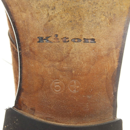 [Used] Kiton Suede Chukka Boots Dark Brown [Size 5 1/2] [BRW] [S/S/A/W] [Condition Rank C] [Men&