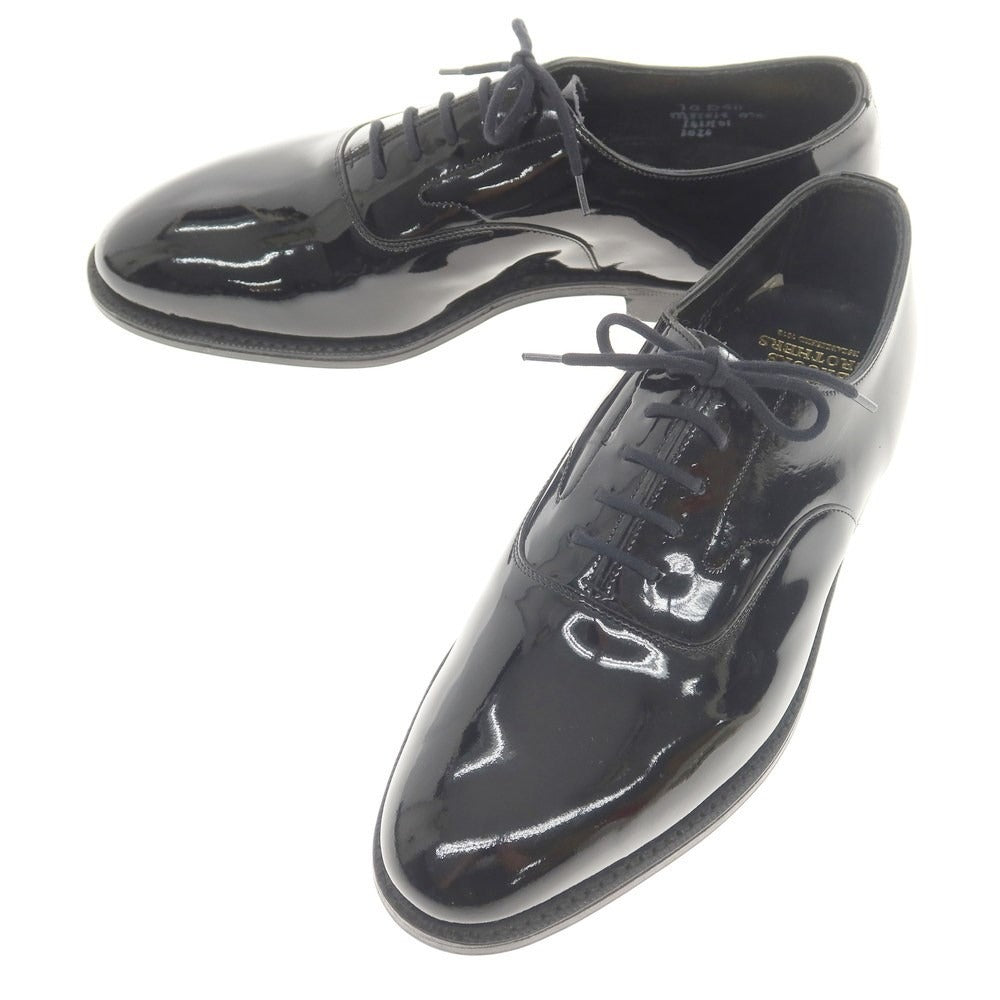 【中古】ブルックスブラザーズ Brooks Brothers PEAL&amp;CO製 パテントレザー プレーントゥドレスシューズ ブラック【サイズ70 D】【BLK】【S/S/A/W】【状態ランクA】【メンズ】【759890】
[EPD]