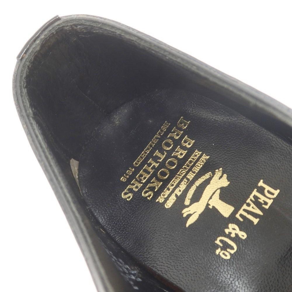 [Used] Brooks Brothers PEAL&amp;amp;CO Patent Leather Plain Toe Dress Shoes Black [Size 70 D] [BLK] [S/S/A/W] [Condition Rank A] [Men&