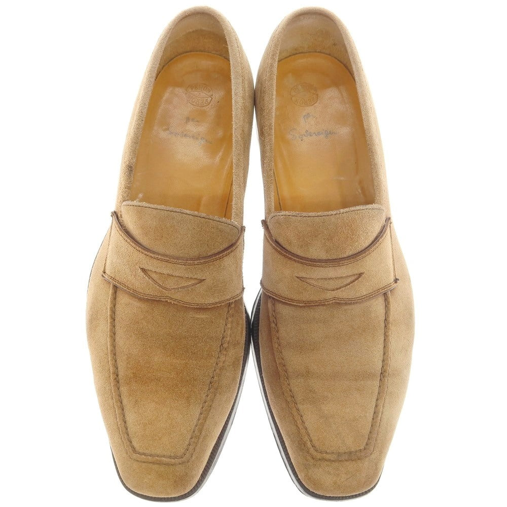 [Used] PERON &amp;amp; PERON sovereign special order suede coin loafers, beige [Size 40 1/2] [BEI] [S/S/A/W] [Condition Rank C] [Men&