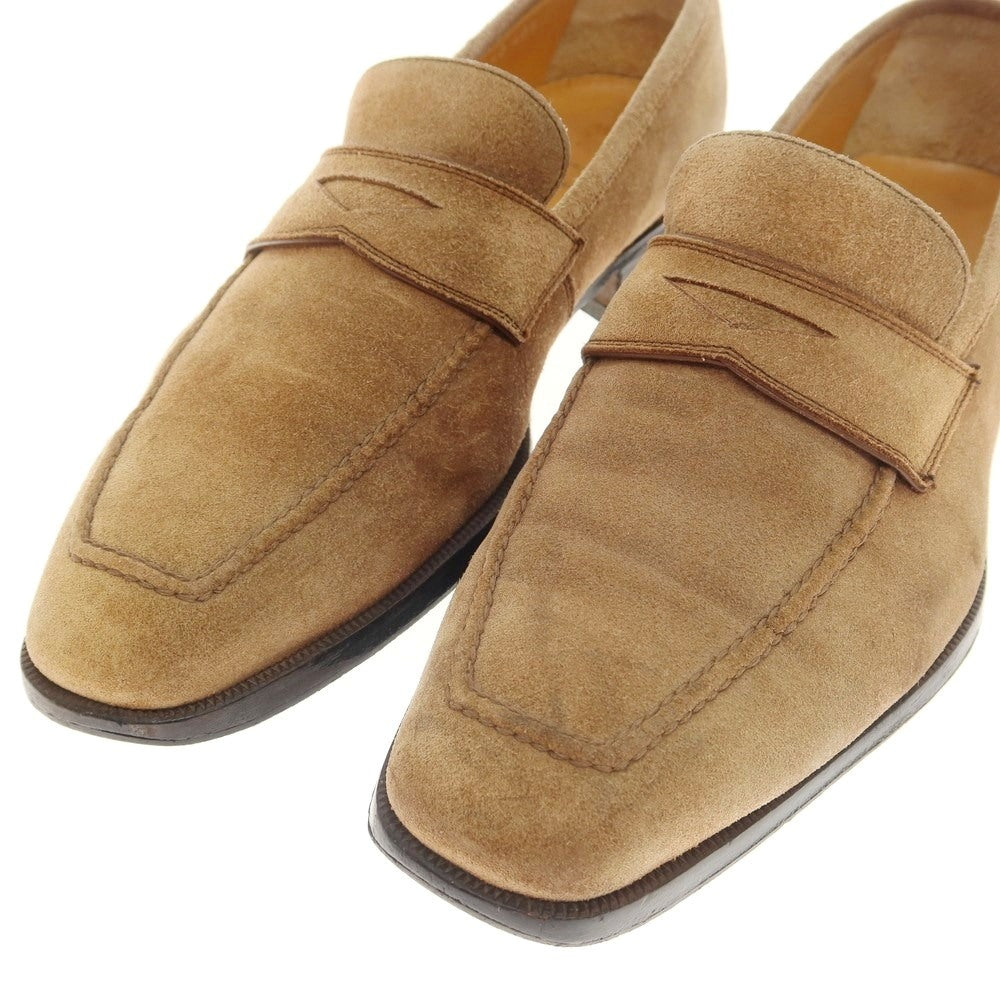 [Used] PERON &amp;amp; PERON sovereign special order suede coin loafers, beige [Size 40 1/2] [BEI] [S/S/A/W] [Condition Rank C] [Men&