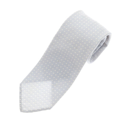 [Used] TIE YOUR TIE 3-fold silk small pattern necktie light blue x white [Size -] [BLU] [S/S/A/W] [Condition Rank B] ​​[Men&