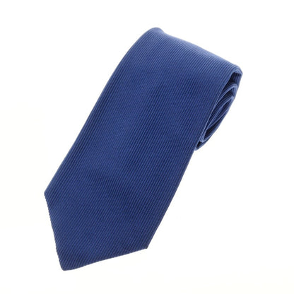 [Used] Manifatture Cravatte 3-fold silk plain tie, blue [Size -] [BLU] [S/S/A/W] [Condition Rank B] ​​[Men&