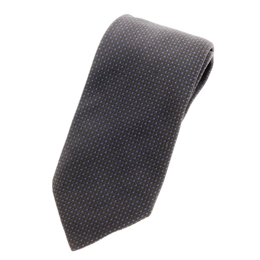 [Used] Manifatture Cravatte 3-fold silk tie, gray x blue [Size -] [GRY] [S/S/A/W] [Condition Rank B] ​​[Men&