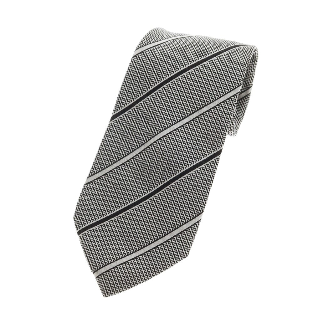 [Used] Nicky 3-fold silk striped tie, grey [Size -] [GRY] [S/S/A/W] [Condition: B] [Men&