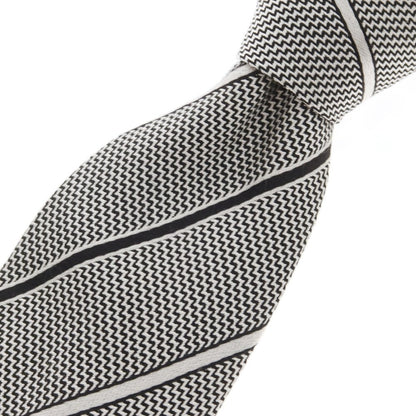 [Used] Nicky 3-fold silk striped tie, grey [Size -] [GRY] [S/S/A/W] [Condition: B] [Men&