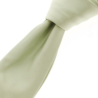 [Used] Franco Minucci Sette Pieghe Plain Silk Tie Light Green [Size -] [GRN] [S/S/A/W] [Condition Rank C] [Men&