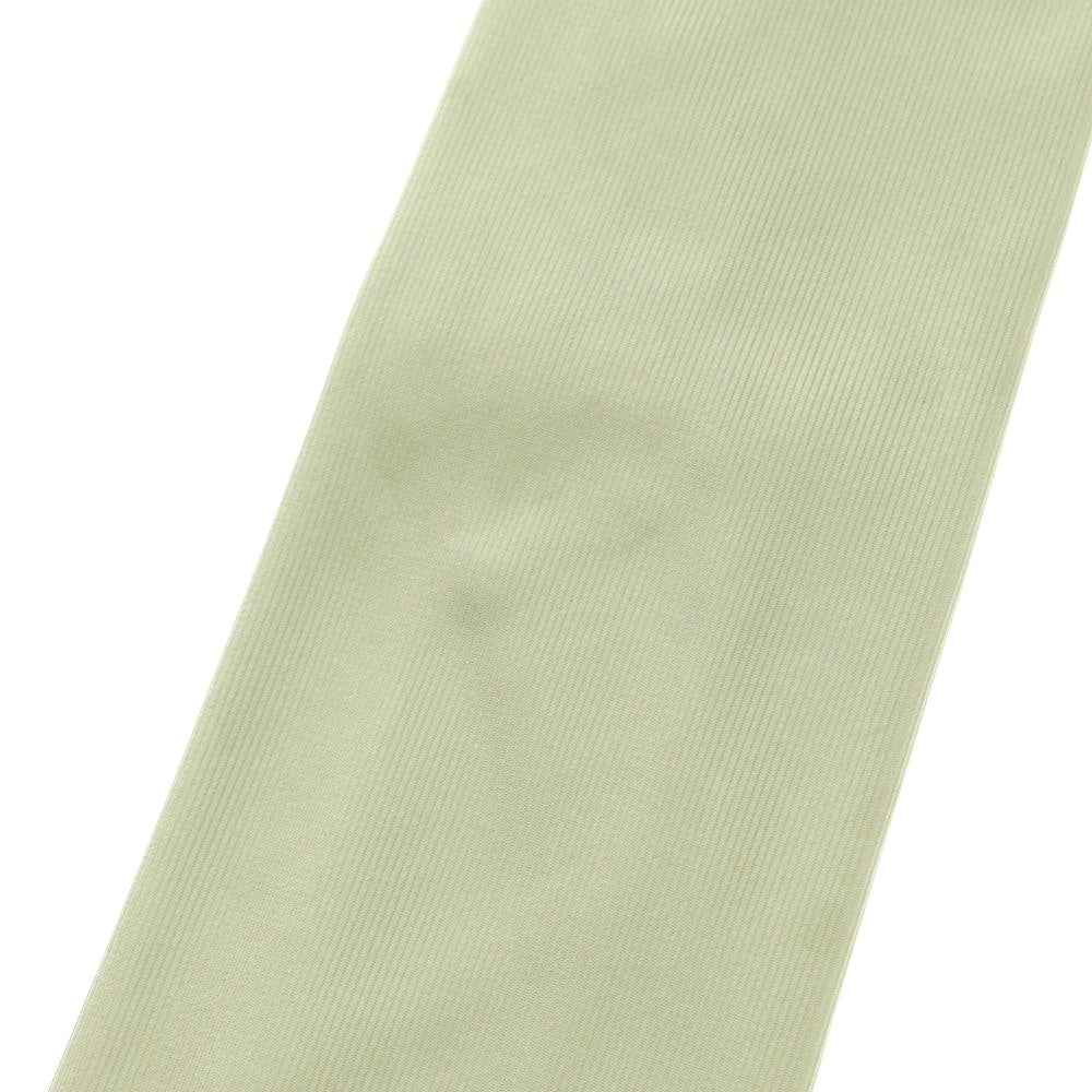 [Used] Franco Minucci Sette Pieghe Plain Silk Tie Light Green [Size -] [GRN] [S/S/A/W] [Condition Rank C] [Men&