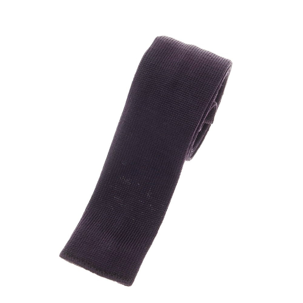 [Used] Franco Minucci Silk Knit Tie Dark Purple [Size -] [PUP] [S/S/A/W] [Condition Rank B] ​​[Men&