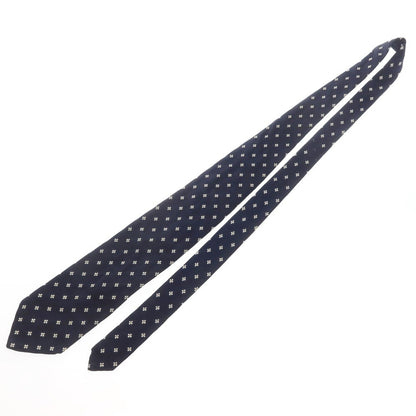 [Used] TINO COSMA 3-fold silk small pattern tie, navy [Size -] [NVY] [S/S/A/W] [Condition Rank B] ​​[Men&