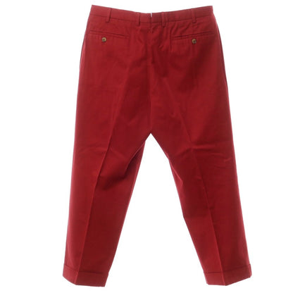 [Used] GTA BEAMS F Custom Cotton Casual Slacks Pants Red [52] [Condition Rank B] [Men&