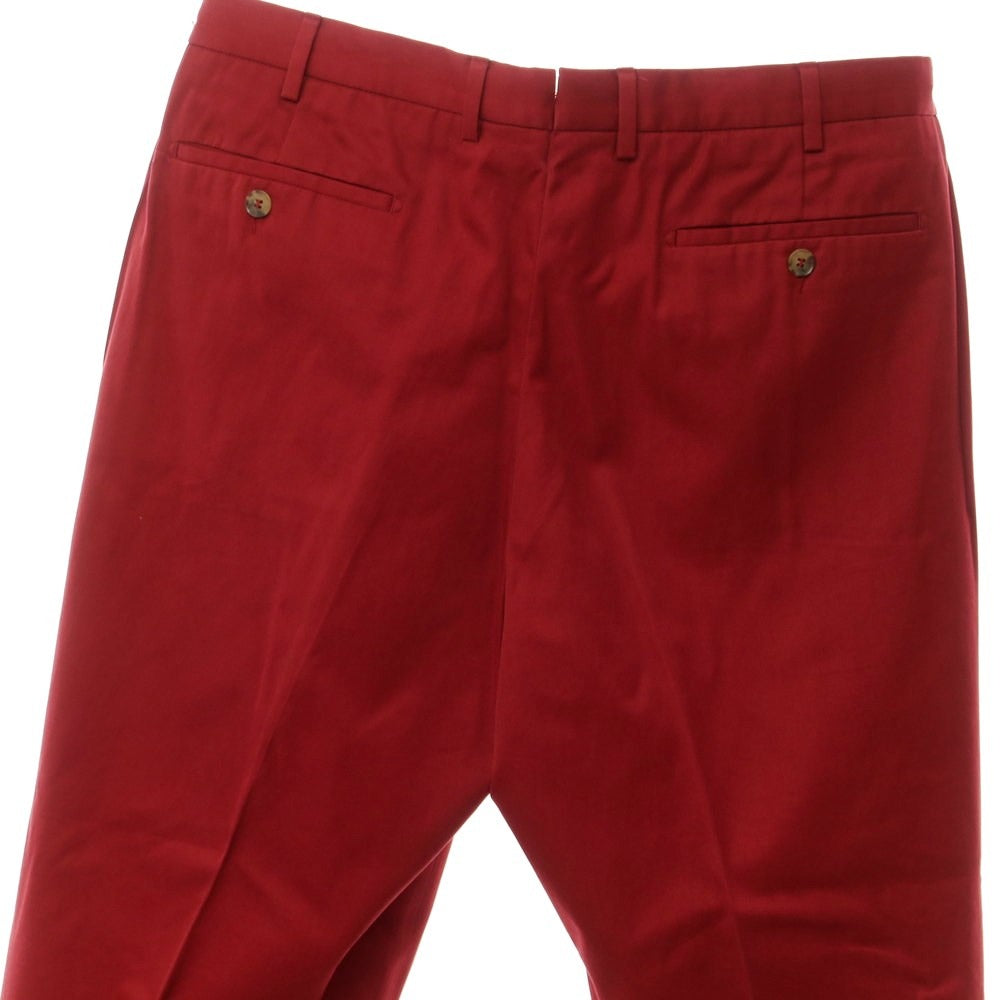 [Used] GTA BEAMS F Custom Cotton Casual Slacks Pants Red [52] [Condition Rank B] [Men&