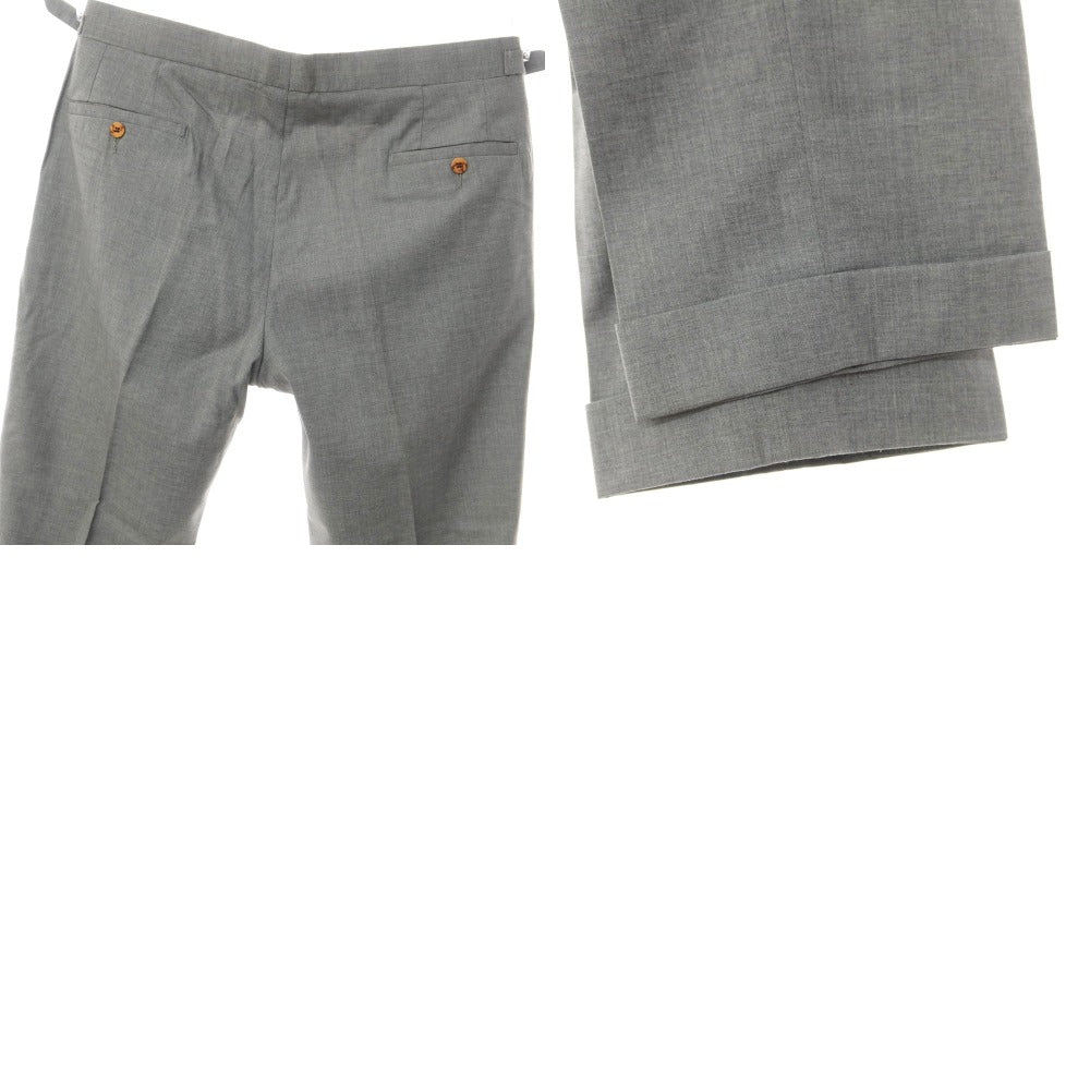 [Used] Marcopescarolo wool dress slacks pants, grey [50] [Condition rank D] [Men&