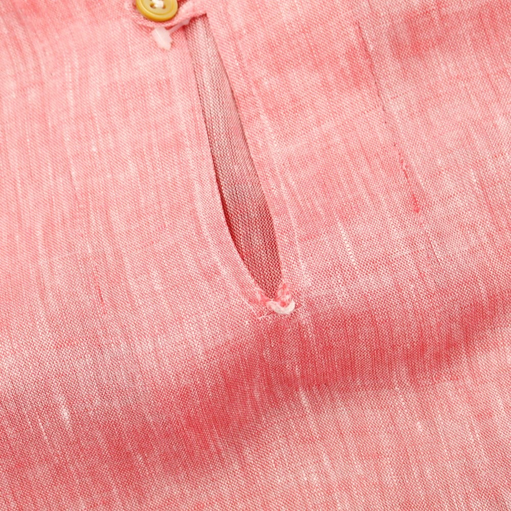 [Used] CIRIELLO Linen 3/4 Sleeve Capri Shirt, Short Sleeve Shirt
 Pink [Size 39] [PNK] [S/S] [Condition Rank D] [Men&