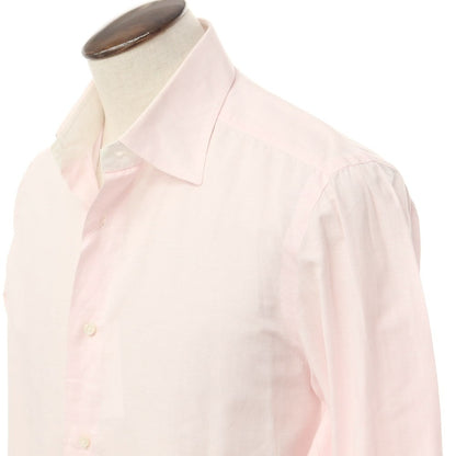 [Used] BARBA Cotton Linen Regular Collar Casual Shirt
 Light pink [Size 41] [PNK] [S/S] [Condition rank C] [Men&