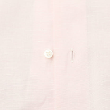 [Used] BARBA Cotton Linen Regular Collar Casual Shirt
 Light pink [Size 41] [PNK] [S/S] [Condition rank C] [Men&